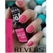 Lac de unghii Solar Gel, Revers, 12 ml, roz, 05, glam pink