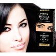 Vopsea de sprancene Crema Henna, Venita, Negru, 1.0, 15ml