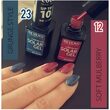 Lac de unghii Solar Gel, Revers, 12 ml, rosu inchis, nr 12, soft mulberry