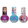 Set manichiura pentru fetite, cu 3 lacuri de unghii si modele de lipit pe unghii, Frozen