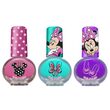 Set manichiura pentru fetite, cu 3 lacuri de unghii si modele de lipit pe unghii, Minnie