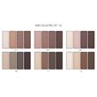 Set 12 bucati fard de pleoape Gallant, Nude Collection, Sidef
