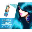 Spray colorant pentru par, fixativ, Venita, 1-Day Metallic Color, nr M3, Bleu