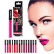 Ruj lichid mat, rezistent la transfer, Lip Matte Color, Vipera, Nr. 602, Scarlet, rosu