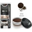 Kit pentru machiajul sprancenelor, Cream Liner, Revers, Maroniu