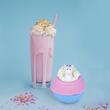 Bomba de baie handmade, cu figurina, Born to Be Unicorn Bath Blaster 160g, Bomb Cosmetics