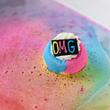 Bomba de baie handmade, cu figurina, OMG! Bath Blaster 160g, Bomb Cosmetics