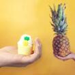 Bomba de baie cremoasa Pineapple Party Bath Mallow 50g, Bomb Cosmetics