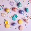 Balsam de buze cu aroma de marshmallow Candy Egg IDC Institute 30133M, 10 g