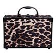 Trusa de machiaj tip servietă cu model animal print Wild Safary 32021, Magic Studio