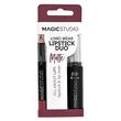 Kit Perfect Lips, Ruj de buze mat si creion pentru contur asortat,  Set de 24 Buc, Magic Studio