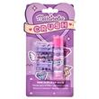 Pachet 2 Set balsam de buze cu aroma de bezele afine si agrafe asortate Crush Martinelia 11101, 4 g