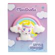 Trusa de machiaj pentru fetite Squishy Wallet, Little Unicorn 12026, Martinelia