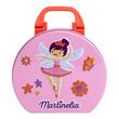 Trusa de machiaj pentru fetite tip cufar Magic Ballet, 12105, Martinelia