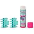 Set balsam de buze cu aroma de bezele si 2 agrafe asortate Crush Martinelia 11101M, 4 g