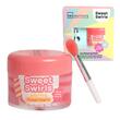 Mască de noapte pentru buze Sweet Swirls – Sweet Cherry, Idc Institute, 68341, 20 g