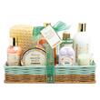 Set cadou spa in cos decorativ, Holistic Beauty Lotus & White Tea cu 8 produse,  IDC Institute, 42223