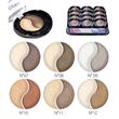 Fard de pleoape in doua nuante, Lavien Duo, Setul 2 mixt, 12 bucati, nuante sidefate, nude