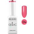 Lac de unghii Gellac 1 Step, Hybrid Effect, Non UV, Revers, 04 corai, 10 ml