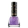 Set 24 bucati lac de unghii Icon Glitter, Revers