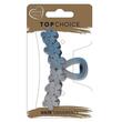 Agrafa de par stilizata cu flori Top Choice 28311