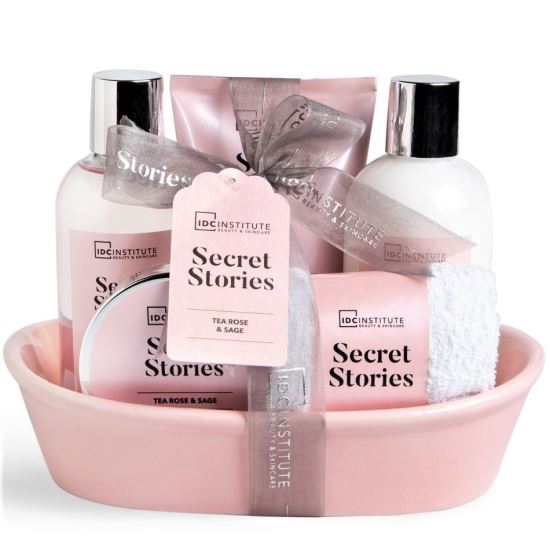 Set ingrijire corp 5 piese Secret Stories IDC Institute 40394, 450 ml