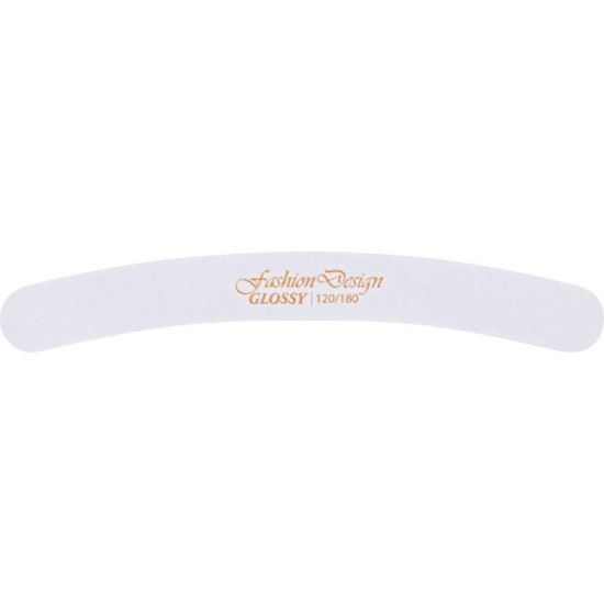 Pila de unghii semiluna 120/180 Glossy Top Choice TC78248