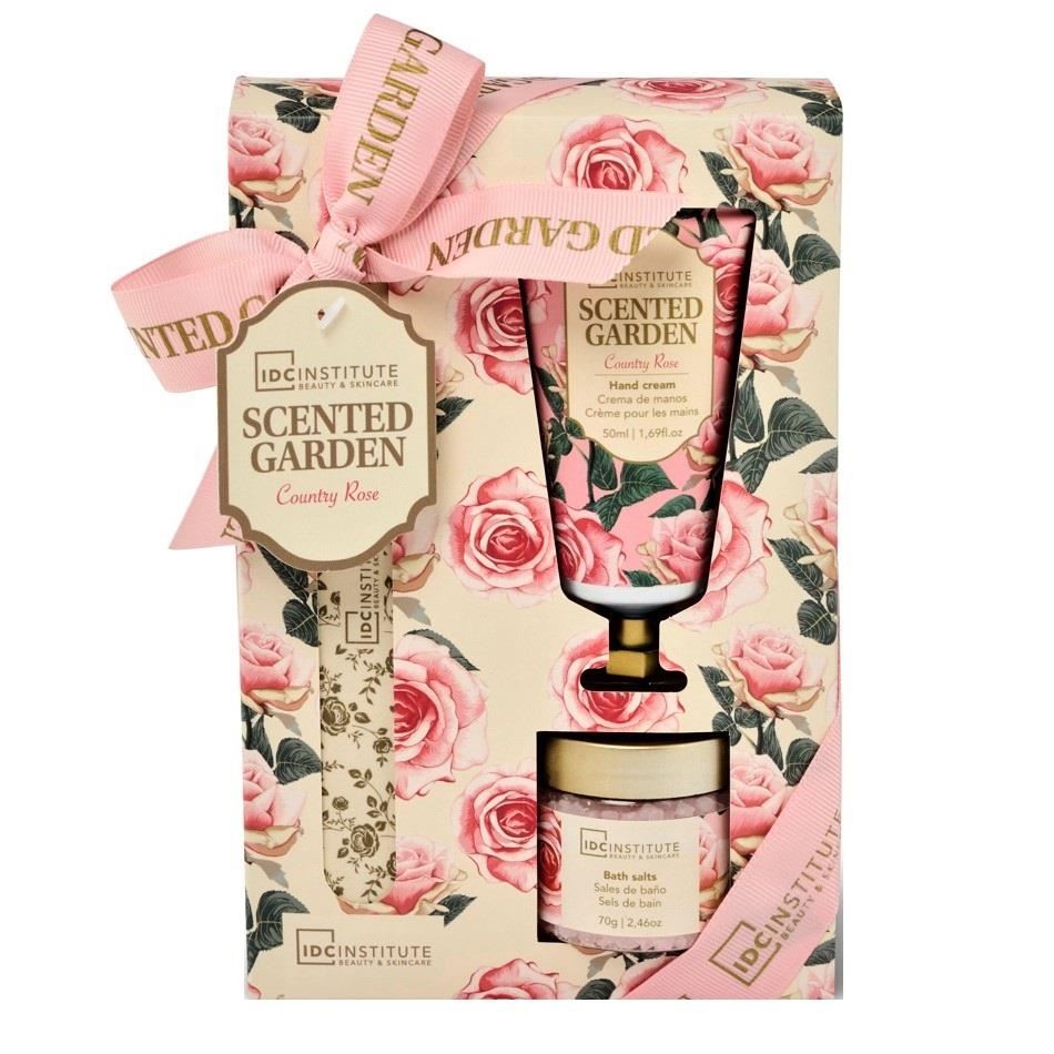 Set 3 produse ingrijire Scented Garden Country Rose Hand Care IDC