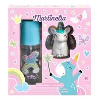 Set body mist si balsam de buze cu aroma de bezele Mr Sweet Dreams Martinelia 24185B, 103ml