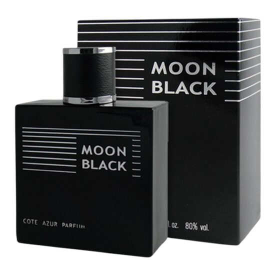Set 4 Apa de toaleta Moonblack, barbati, Cote D´Azur, 100 ml + Tester GRATUIT