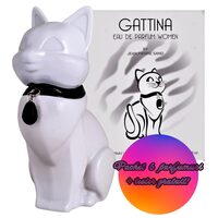 Set 6 Apa de parfum pentru femei Gattina White, Accentra, 8256174, 75 ml  + TESTER