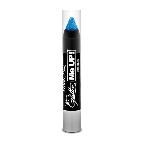 Creion cu sclipici, pentru fata si corp -UV reactiv - Ice Blue Glitter me Up! Paint Glow