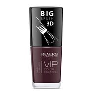 Lac de unghii Vip, 3D, Revers, maro inchis, 12 ml, Nr 006 - Lucios