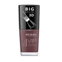 Lac de unghii Vip, 3D, Revers, maro inchis, 12 ml, Nr 014 - Lucios