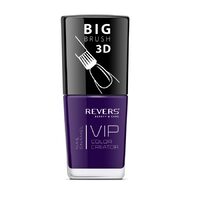 Lac de unghii Vip, 3D, Revers, mov, 12 ml, Nr 023 - inchis, Lucios