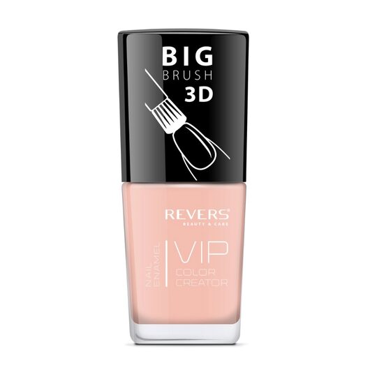 Lac de unghii Vip, 3D, Revers, crem, nude, Lucios, 12 ml, Nr 026