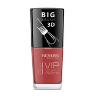 Lac de unghii Vip, 3D, Revers, rosu caramiziu, 12 ml, Nr 035 - Lucios