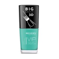Lac de unghii Vip, 3D, Revers, verde, 12 ml, Nr 057 - Lucios