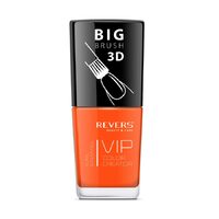 Lac de unghii Vip, 3D, Revers, portocaliu, Lucios, 12 ml, Nr 065