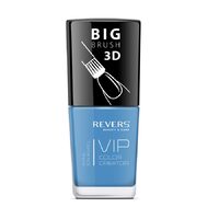Lac de unghii Vip, 3D, Revers, albastru, Lucios, 12 ml, Nr 073 