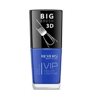 Lac de unghii Vip, 3D, Revers, albastru inchis, Lucios, 12 ml, Nr 082 - intens