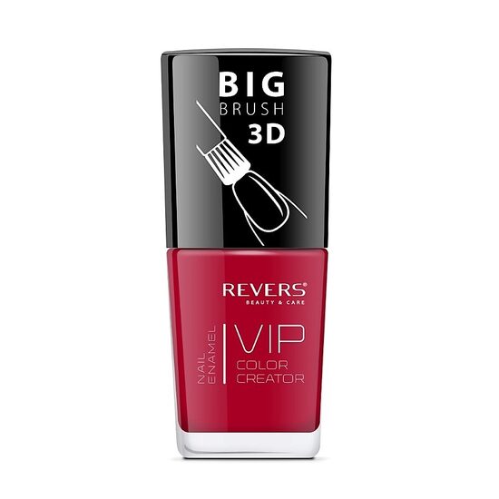 Lac de unghii Vip, 3D, Revers, rosu, 12 ml, Nr 116 - Lucios