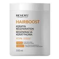 Masca pentru par Hairboost Keratin Regeneration, pentru par uscat si deteriorat, Revers, 500ml
