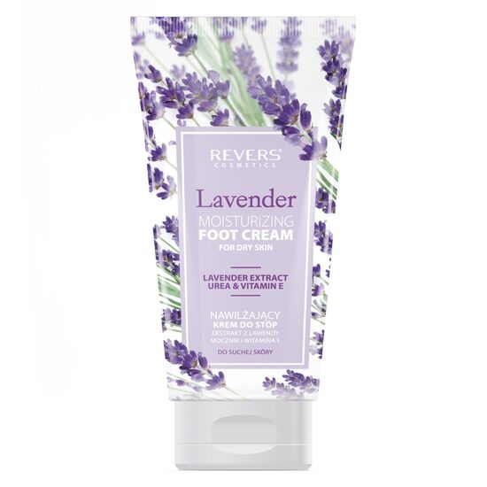 Crema pentru picioare cu extract de lavanda, hidratanta, Revers, 150ml