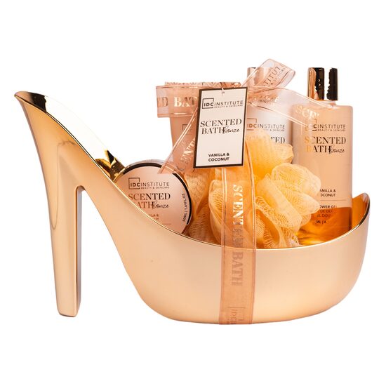 Set 5 produse de ingrijire Scented Bath Bronze, IDC Institute 12135, 550 ml