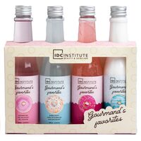 Set 4 produse de ingrijire corporala Gourmand's Favourites Bottles, 12176, IDC Institute