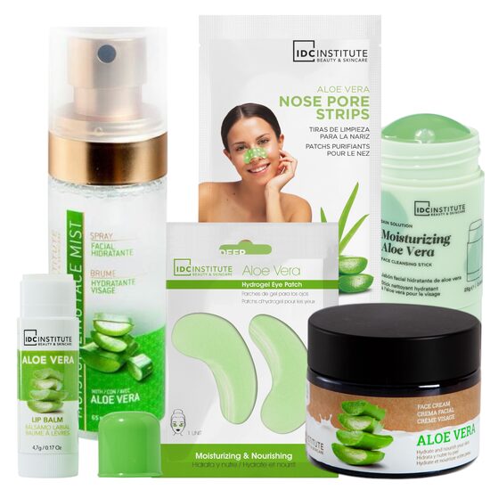 Pachet tratare si hidratare faciala Aloe Vera IDC Institute