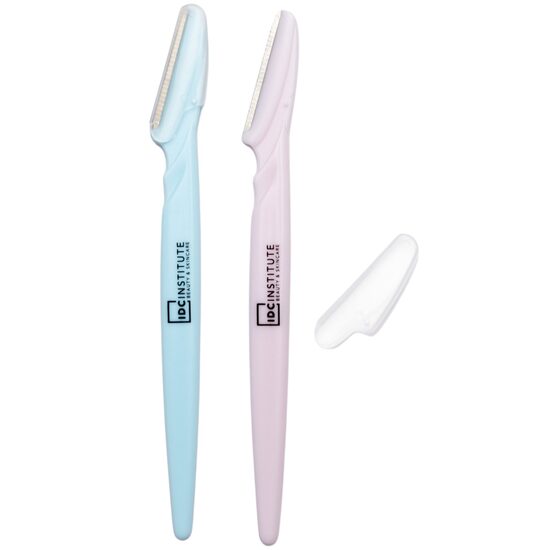 Set de 2 bucati aparat de ras facial, pentru femei, IDC Institute, 90307