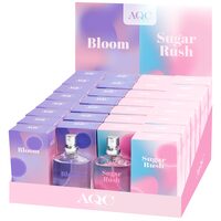 Set 30 Apa de toaletă +2 testere, 15ml, 99056, AQC Fragrances, Bloom & Sugar Rush
