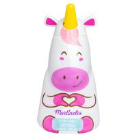 Gel de duș și șampon 2 în1 Little Unicorn, Martinelia, 91029, 414ml
